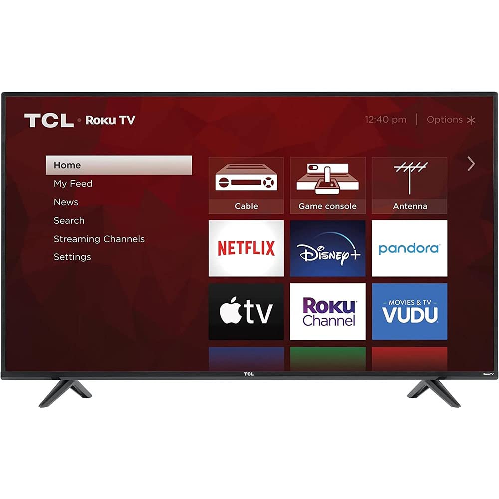 Téléviseur intelligent LED HDR 4K UHD Classe S4 de 50 pouces de TCL avec Google TV