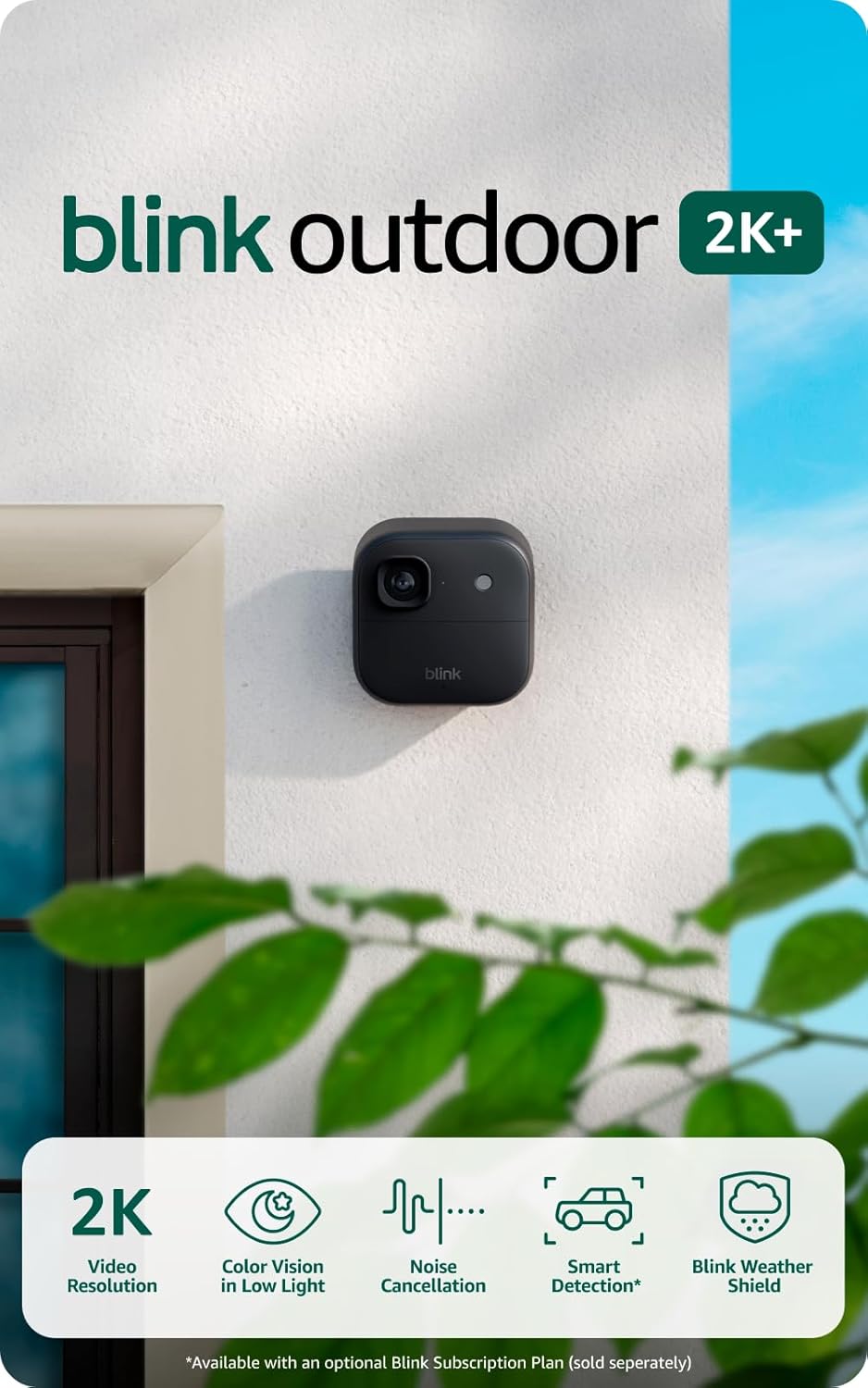 Blink Outdoor 4 XR, Caméra de surveillance intelligente sans fil, Caméra additionnelle