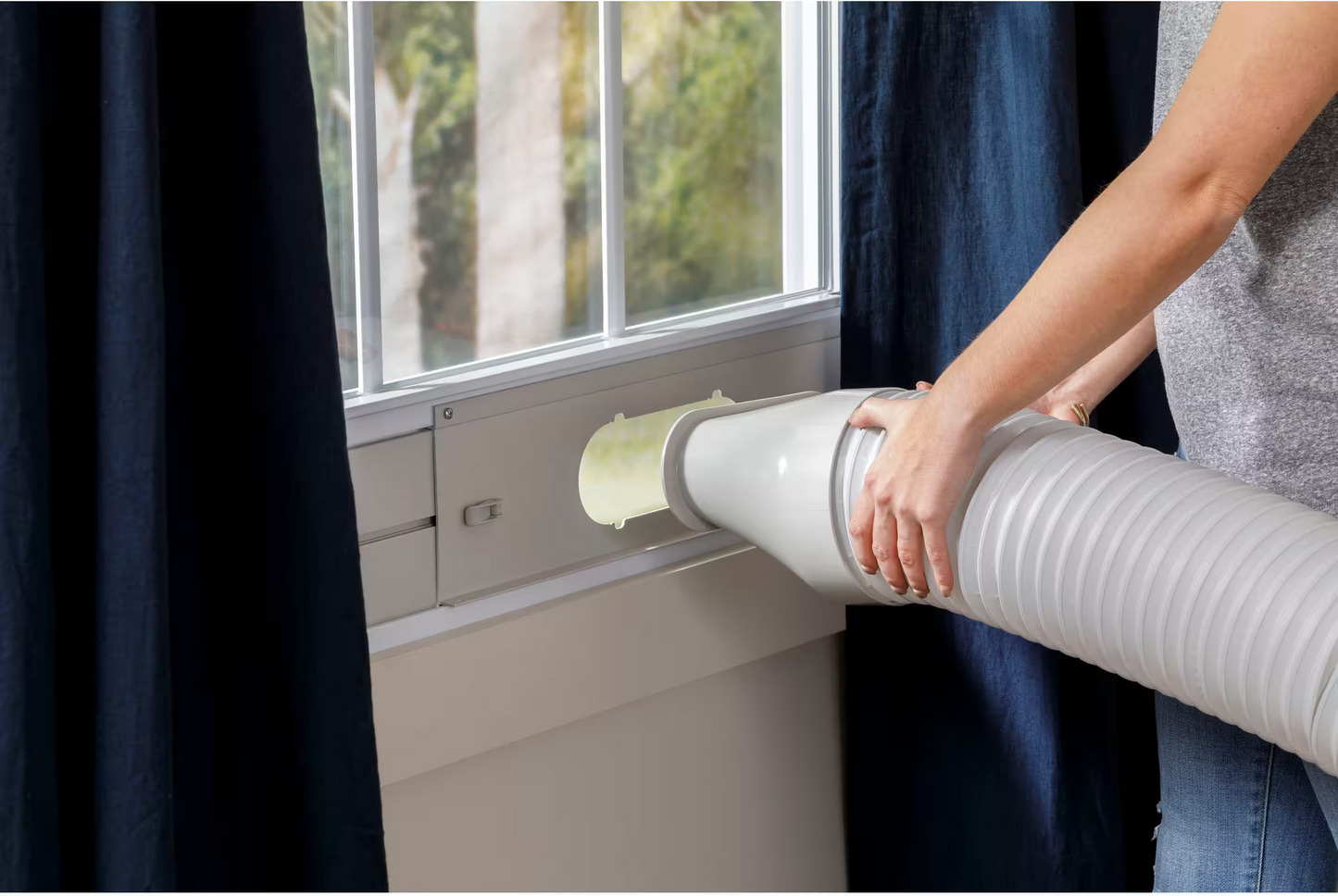 Climatiseur portatif 3 en 1 GE® 7 800 BTU SACC pour pièces moyennes jusqu'à 350 pi2 (11 000 BTU ASHRAE)