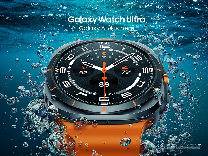 Samsung Galaxy Watch Ultra, 47 mm, gris titane