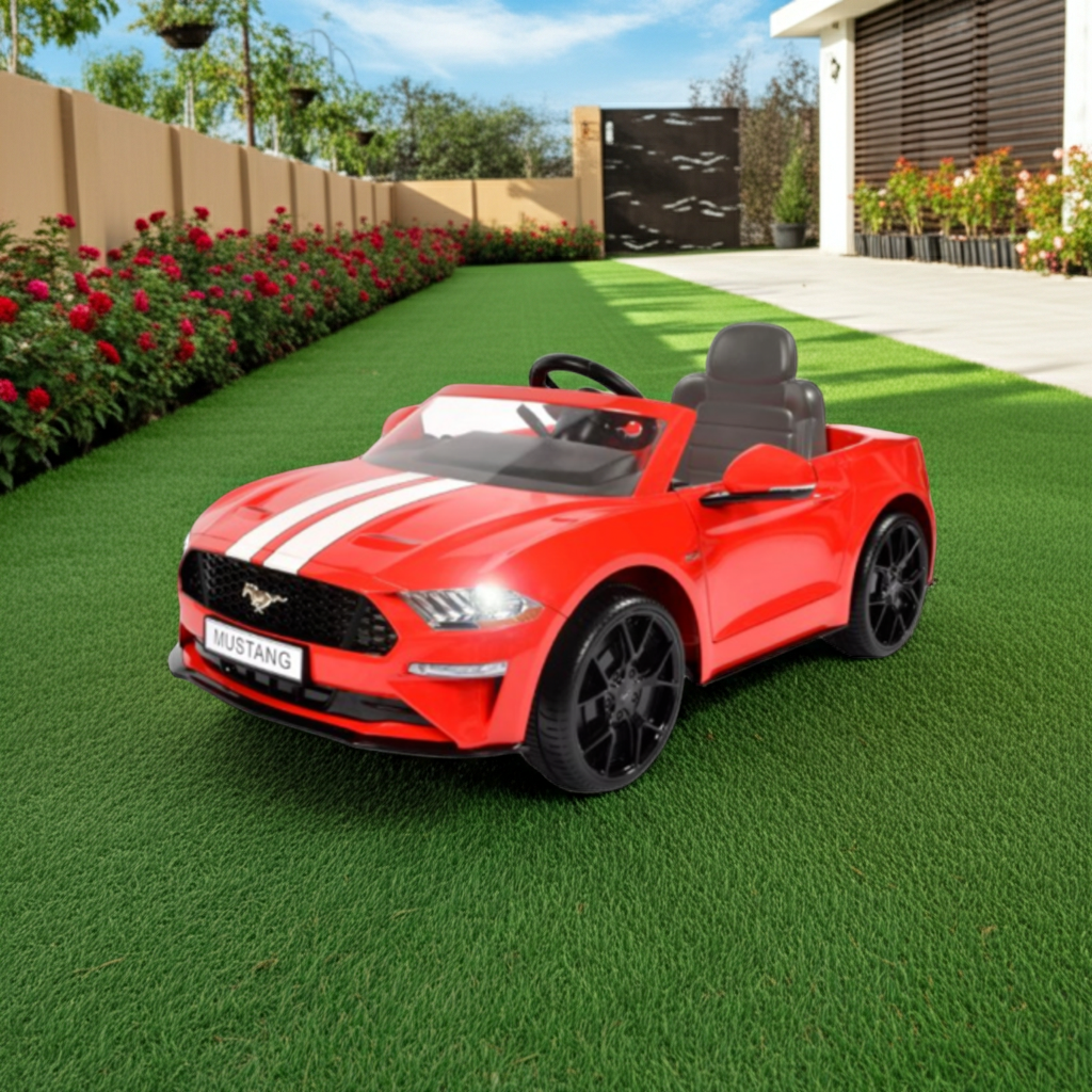 Rollplay 6V Ford Mustang Powered Ride-On - Red
