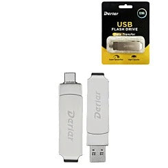 Derlar Dual USB 3.2 Type A + C USB Flash Drive (64GB)