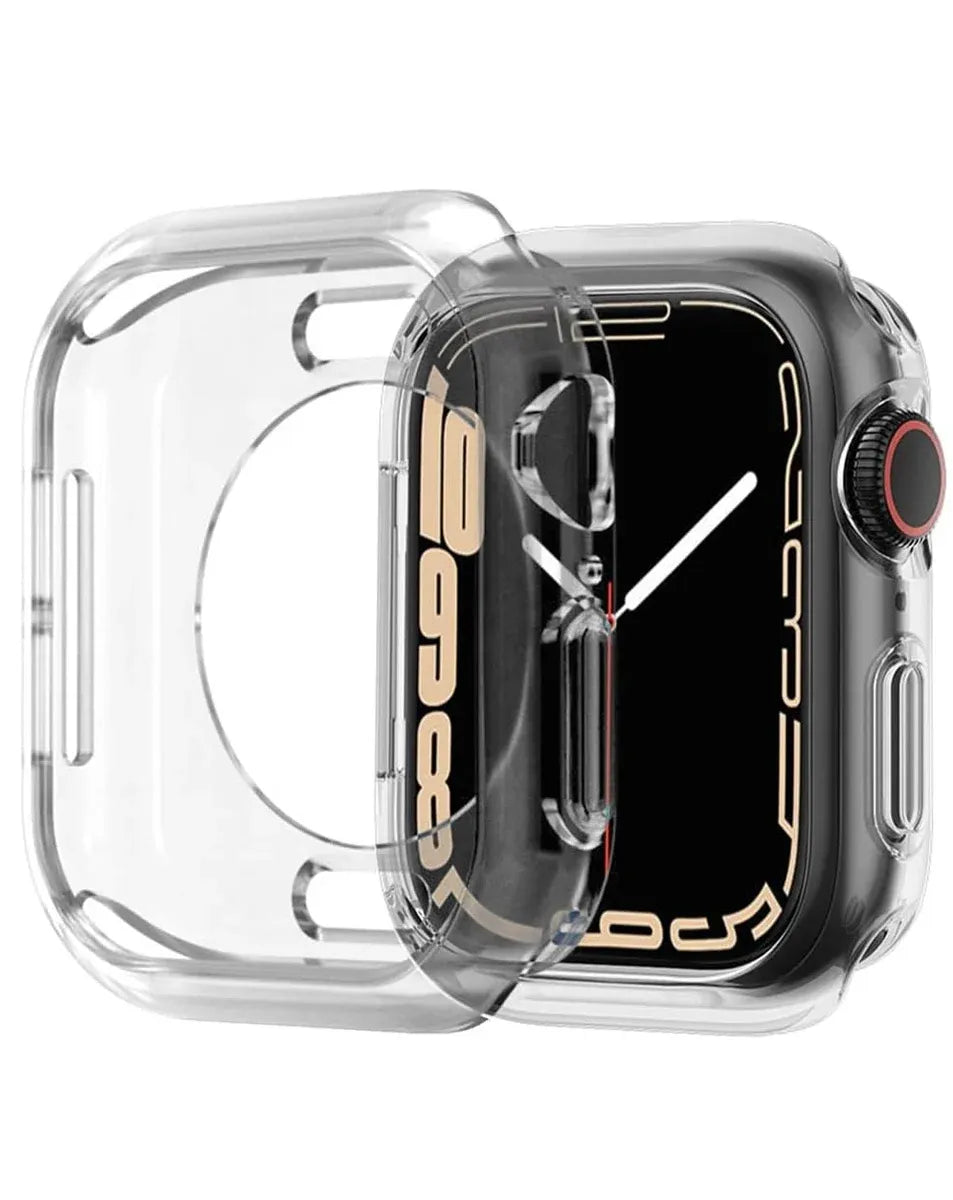 Coque de protection rigide en TPU et souple en polycarbonate pour Apple Watch 42 mm (2024).