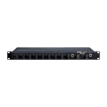 Mélangeur de microphone automatique à huit canaux Shure SCM810 avec IntelliMix, égaliseur réglable par canal et alimentation fantôme 48 V, conçu spécifiquement pour les applications de sonorisation installées
