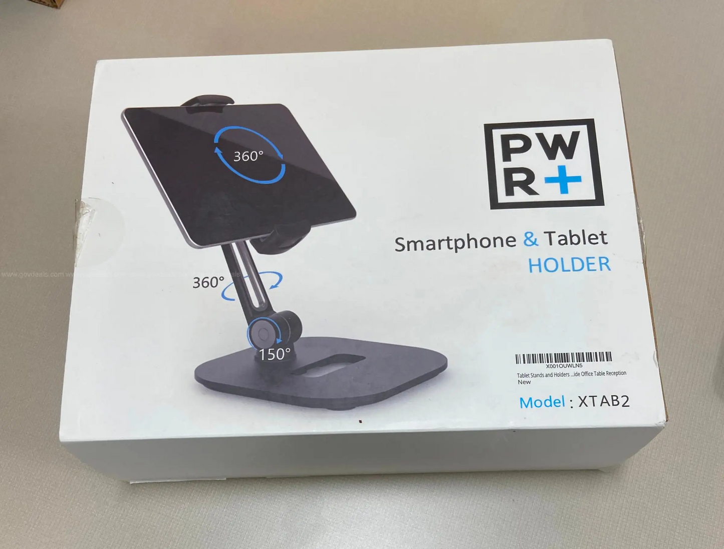 PWR+ Smartphone&amp; Mobateli ya Tablette Modèle XTAB2