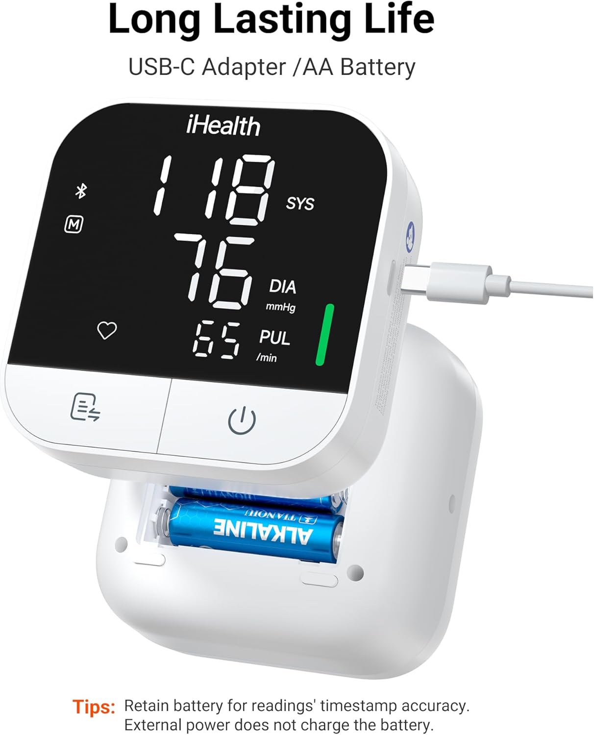 iHealth Track Pro Upper Arm Blood Pressure Monitor for Home Use