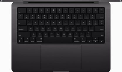 Apple - MacBook Pro 14" Laptop - M3 Pro chip Built for Apple Intelligence - 18GB Memory - 14-core GPU - 512GB SSD - Space Black