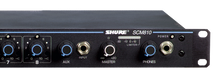 Mélangeur de microphone automatique à huit canaux Shure SCM810 avec IntelliMix, égaliseur réglable par canal et alimentation fantôme 48 V, conçu spécifiquement pour les applications de sonorisation installées