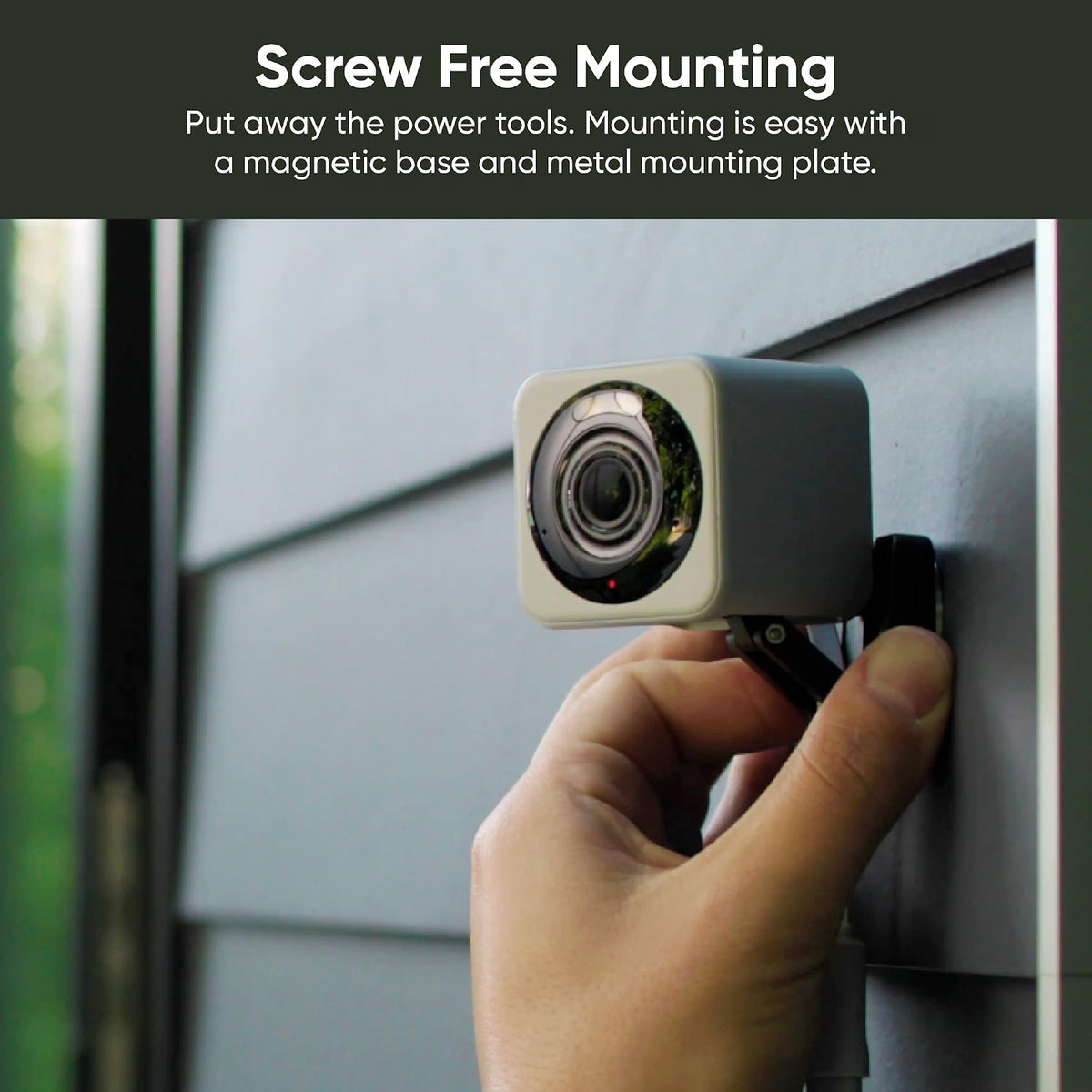 Wyze Cam v4 2.5K AI Indoor/Outdoor Security Camera with 24/7 Continuous Recording, Color Night Vision, Home, Baby & Pet Monitor, No Subscription Required