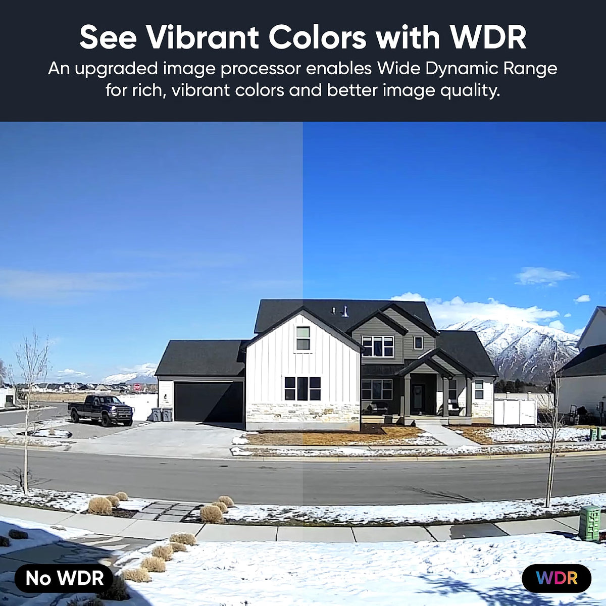 Wyze Cam v4 2.5K AI Indoor/Outdoor Security Camera with 24/7 Continuous Recording, Color Night Vision, Home, Baby & Pet Monitor, No Subscription Required