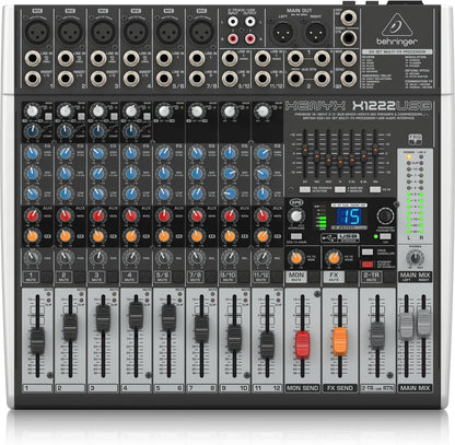 Table de mixage Behringer Xenyx X1222USB avec USB et effets
