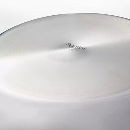 12pc Ensemble ya biloko ya kolamba ya acier inoxydable na 6pc Protecteurs ya poêle Argent - FigmintTM 