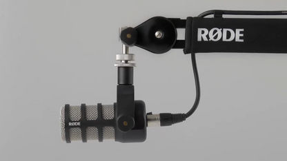 Bras de studio professionnel RØDE PSA1+ avec amortissement à ressort et gestion des câbles, noir