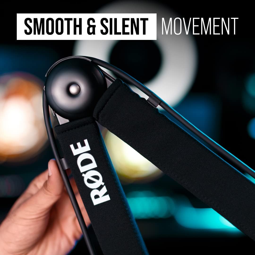 Bras de studio professionnel RØDE PSA1+ avec amortissement à ressort et gestion des câbles, noir