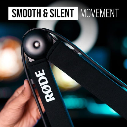 Bras de studio professionnel RØDE PSA1+ avec amortissement à ressort et gestion des câbles, noir