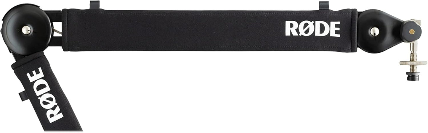 Bras de studio professionnel RØDE PSA1+ avec amortissement à ressort et gestion des câbles, noir