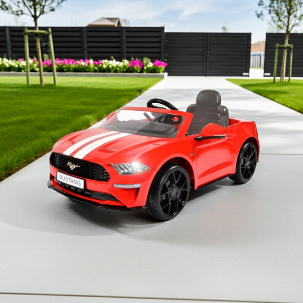 Rollplay 6V Ford Mustang Powered Ride-On - Red