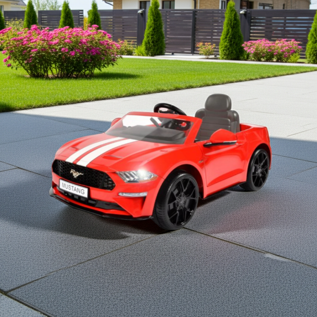 Rollplay 6V Ford Mustang Powered Ride-On - Red
