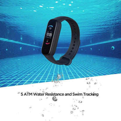 Amazfit - Bande 5 Tracker ya Fitness Polycarbonate 29,9mm