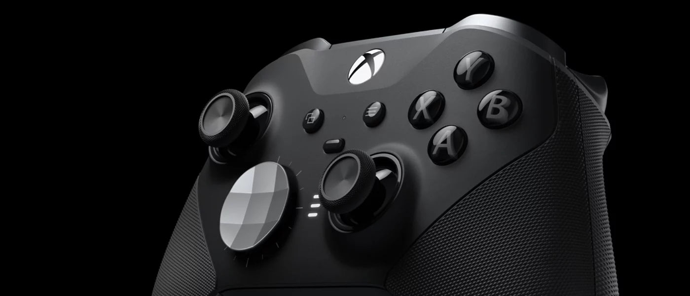 Manette sans fil Microsoft Elite Series 2 pour Xbox One, Xbox Series X et Xbox Series S - Noir