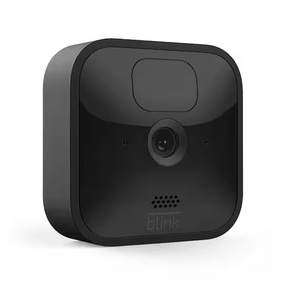 Blink Outdoor 4, Wireless smart security camera, 1 camera system Two-year battery life, 1080p HD day and infrared night live view, Two-way talk, Sync Module Core included