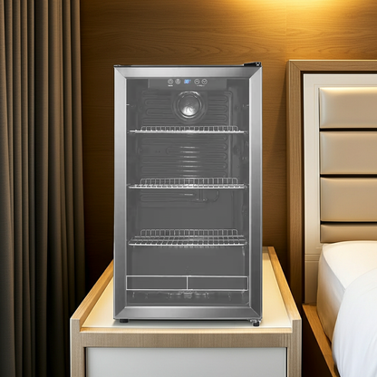Insignia NS-BC1ZSS9 165-Can Built-In Beverage Cooler Stainless Steel