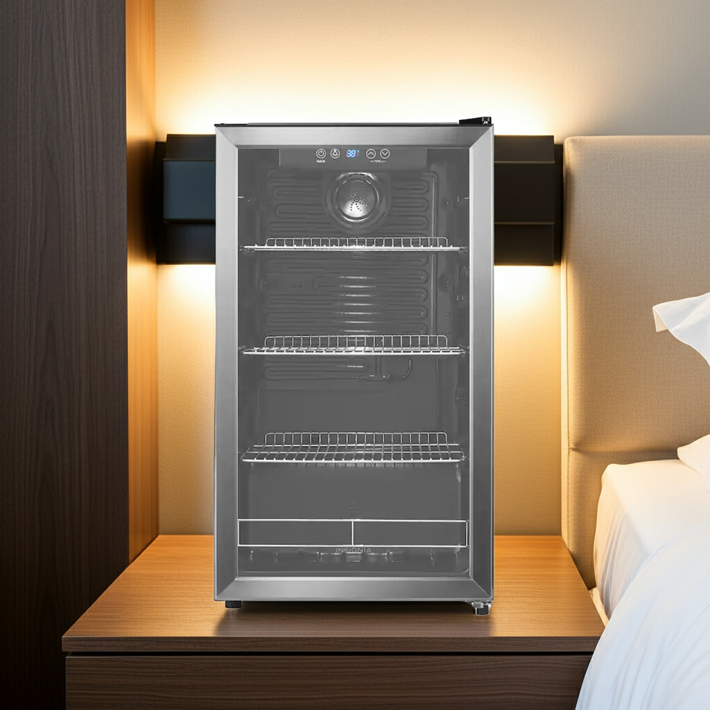 Insignia NS-BC1ZSS9 165-Can Built-In Beverage Cooler Stainless Steel