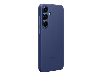 Coque en silicone bleue pour Samsung Galaxy S25+