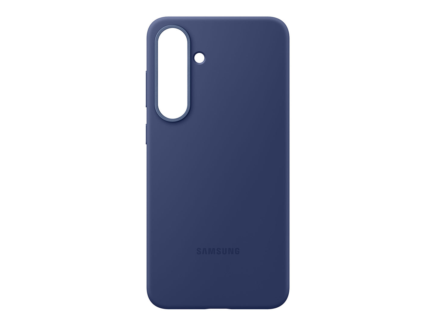 Coque en silicone bleue pour Samsung Galaxy S25+