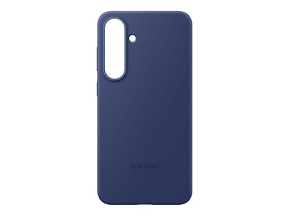 Coque en silicone bleue pour Samsung Galaxy S25+