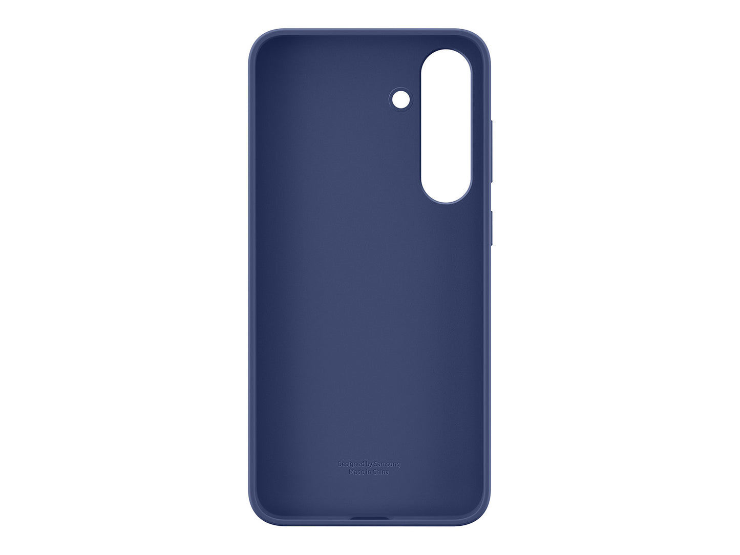 Coque en silicone bleue pour Samsung Galaxy S25+