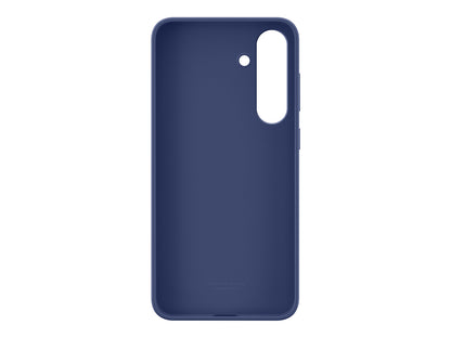 Coque en silicone bleue pour Samsung Galaxy S25+