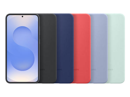Coque en silicone bleue pour Samsung Galaxy S25+