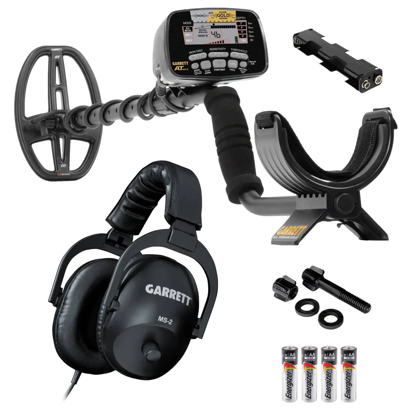 Garrett A.T. Gold - Made in The USA - Waterproof Gold Metal Detector for serious Gold Prospectors