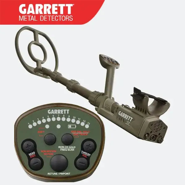 Garrett ATX Deep-Seeking Pulse Induction Gold Detector – Rugged All-Terrain PI Machine for African Goldfields, Extreme Mineralization, and Deep Nugget Hunting