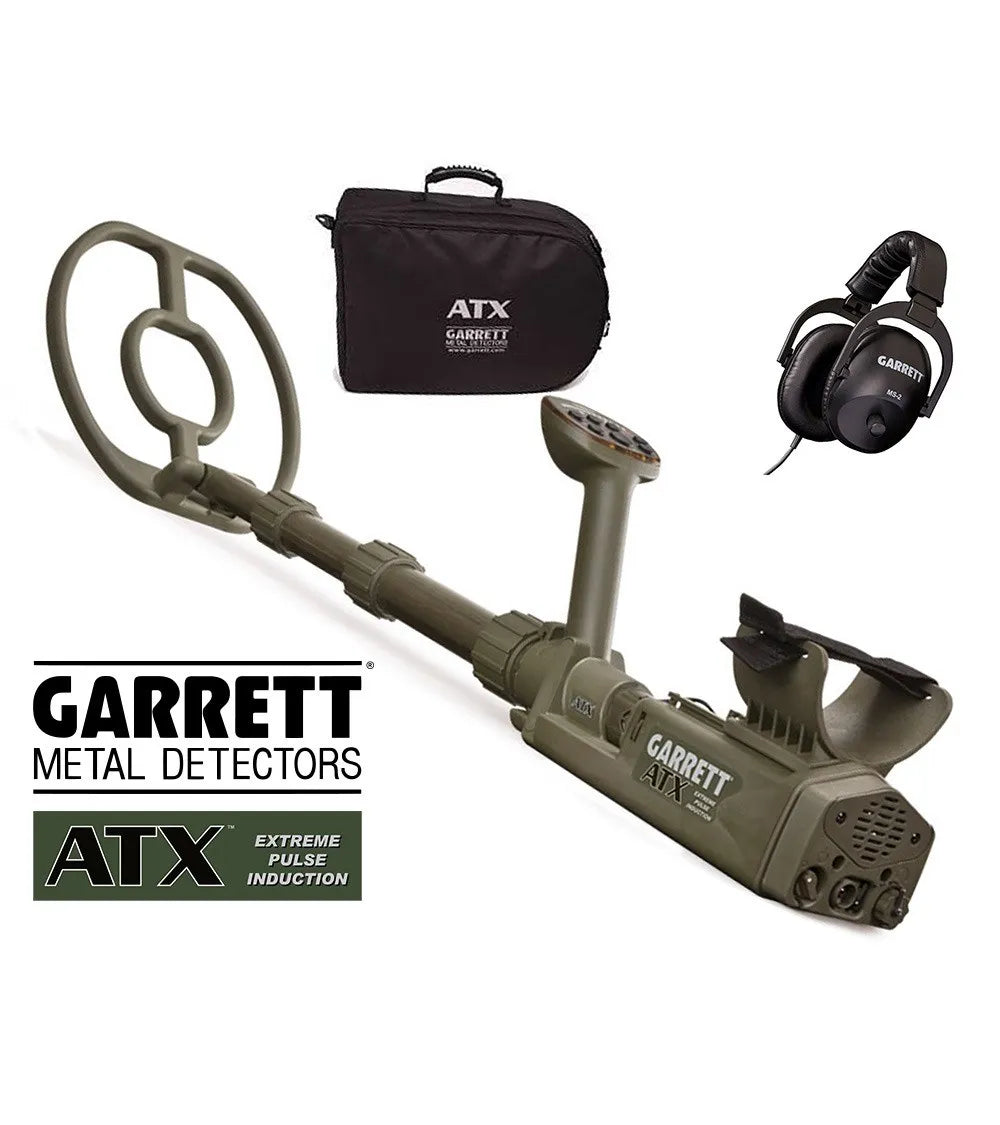 Garrett ATX Deep-Seeking Pulse Induction Gold Detector – Rugged All-Terrain PI Machine for African Goldfields, Extreme Mineralization, and Deep Nugget Hunting