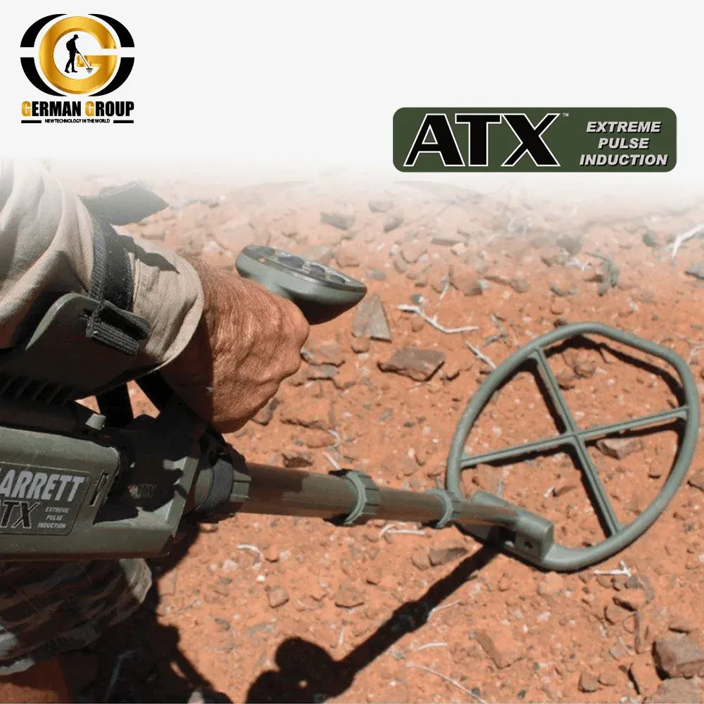 Garrett ATX Deep-Seeking Pulse Induction Gold Detector – Rugged All-Terrain PI Machine for African Goldfields, Extreme Mineralization, and Deep Nugget Hunting