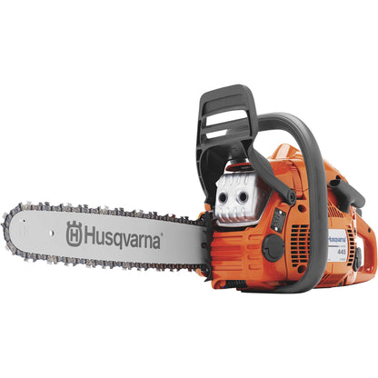 Husqvarna Gas Chainsaw, 18in. Bar, 50.2cc