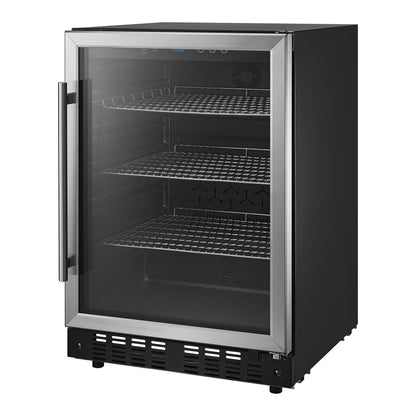 Insignia NS-BC1ZSS9 165-Can Built-In Beverage Cooler Stainless Steel