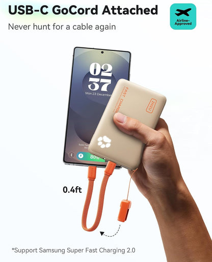 INIU 45W Fast Charging Portable Charger, Smaller 10000mAh Travel Power Bank