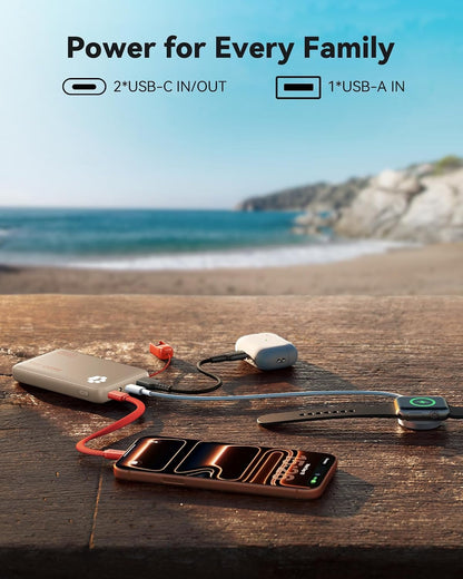 INIU 45W Fast Charging Portable Charger, Smaller 10000mAh Travel Power Bank