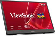ViewSonic VA1653 16 Inch 1080p Portable Monitor, FHD IPS External Screen