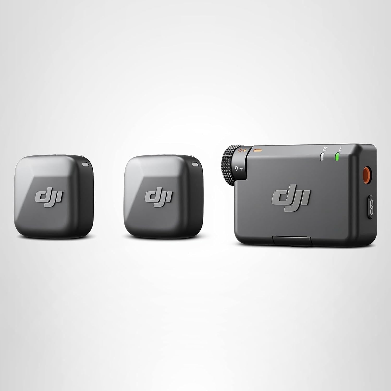 DJI Mic Mini (2 TX + 1 RX), son riche en détails, microphone cravate sans fil pour caméra/Android, vlog à deux, production en équipe
