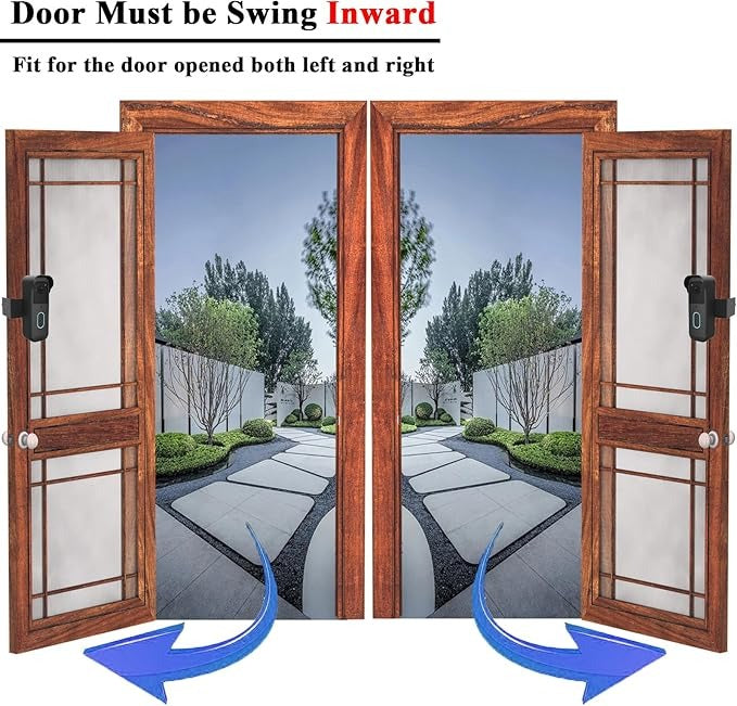 Blink Doorbell Mount, Anti-Theft Doorbell Mount for Blink Video Doorbell 2nd Gen (2025 newest model), No-Drill Needed Blink Doorbell Mount with Protective Cover, No Block Sensor & Night Vision (Black)