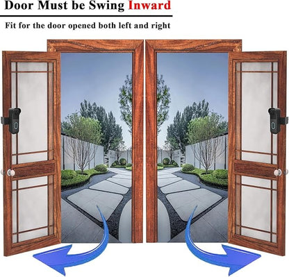 Blink Doorbell Mount, Anti-Theft Doorbell Mount for Blink Video Doorbell 2nd Gen (2025 newest model), No-Drill Needed Blink Doorbell Mount with Protective Cover, No Block Sensor & Night Vision (Black)