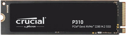 Crucial P310 500GB&nbsp;Internal SSD, PCIe Gen4 NVMe M.2 2280, Up to 6,600MB/s, for Laptop, Desktop (PC), &amp; Handheld Gaming Consoles, Includes Acronis Data Recovery Software, Solid State Drive