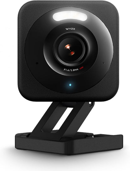 Wyze Cam v4 2.5K AI Indoor/Outdoor Security Camera with 24/7 Continuous Recording, Color Night Vision, Home, Baby & Pet Monitor, No Subscription Required