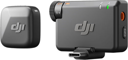 DJI Mic Mini (1 TX + 1 RX), microphone cravate sans fil pour iPhone/appareil photo/Android, ultraléger, son riche en détails, réduction du bruit, limitation automatique, vlog, streaming, portée de 400 m