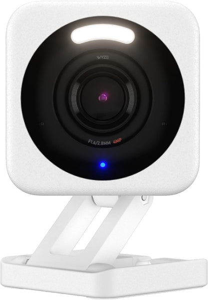 Wyze Cam v4 2.5K AI Indoor/Outdoor Security Camera with 24/7 Continuous Recording, Color Night Vision, Home, Baby & Pet Monitor, No Subscription Required