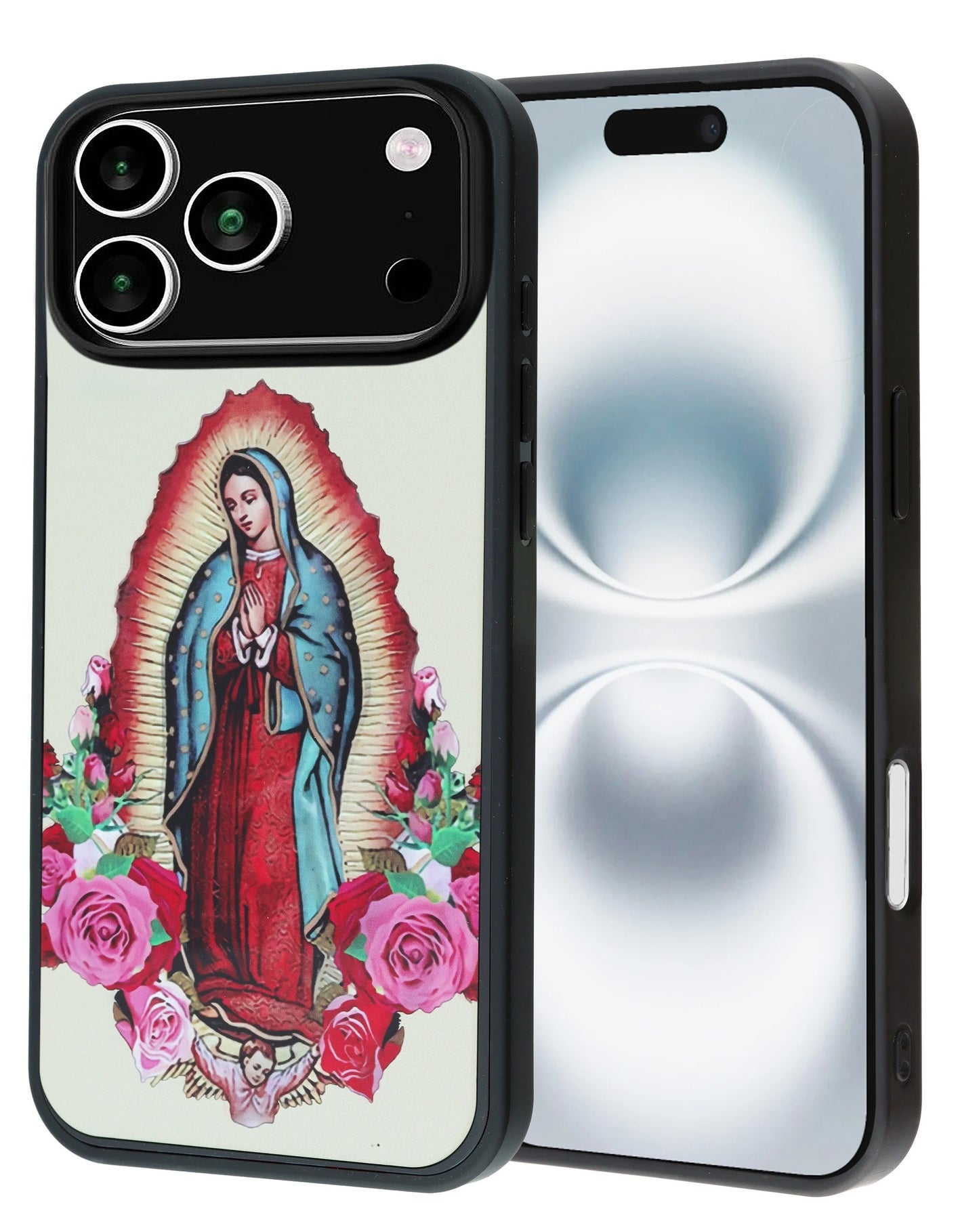Printing Aluminum Plate Case - Lady of Guadalupe for iPhone 17 Pro Max